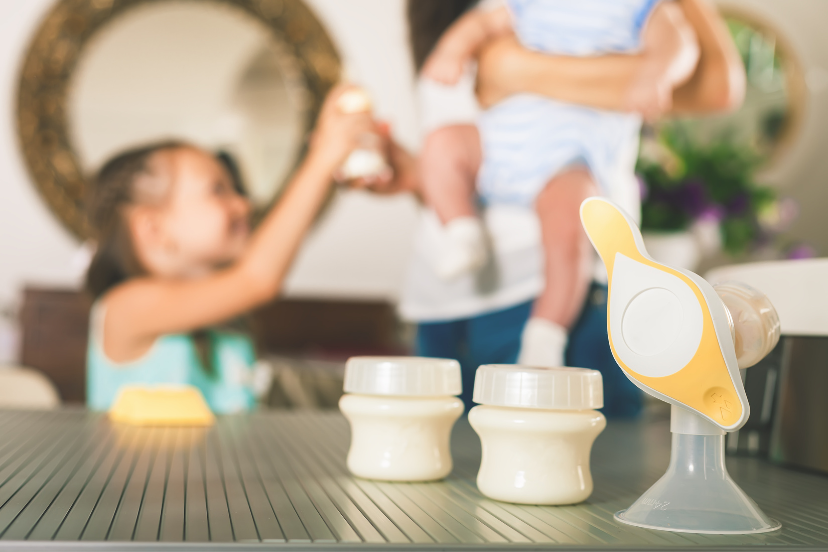 Oversupply of breast milk
